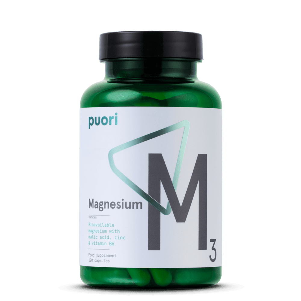Puori M3 – magnézium, zinok a vitamín B6