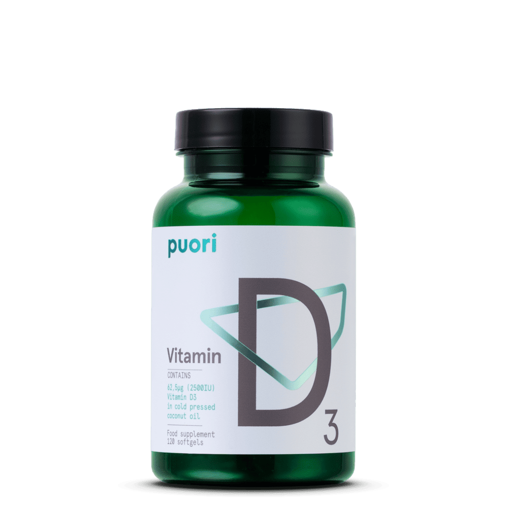 Puori D3 vitamín D3 2500IU